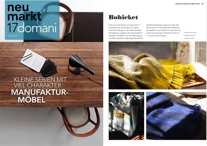 Bohicket im Neumarkt17 Magazin 11/2016