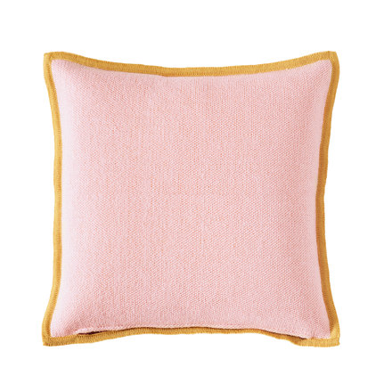Bohicket cushion - Pink Sunbeam - Merino & Kid Mohair