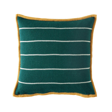 Bohicket stripe cushion - Misty Stripes - Merino & Kid Mohair