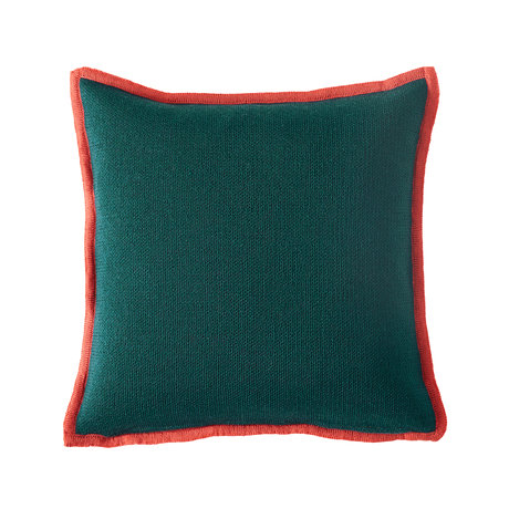 Bohicket cushion - Ruby Sunset Stripes - Merino & Kid Mohair